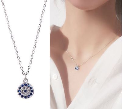 925k Sterling Silver Evil Eye Necklace - Image 6