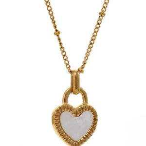 Double-Sided Heart Necklace18KT