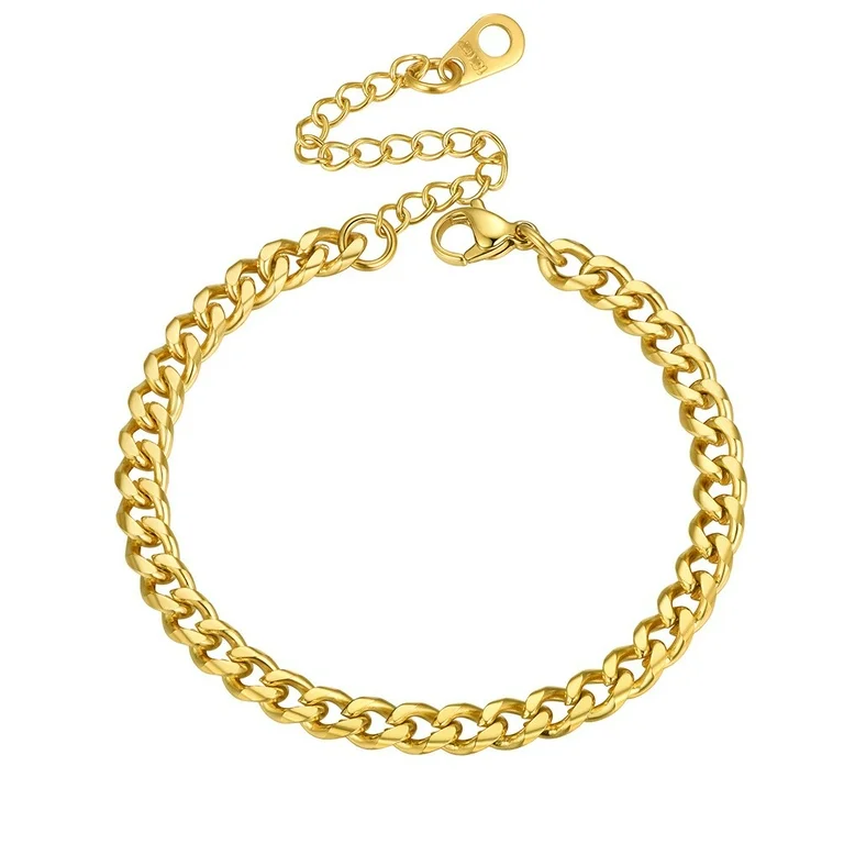 18k GOLD MIAMI CUBAN CHAIN BRACELET