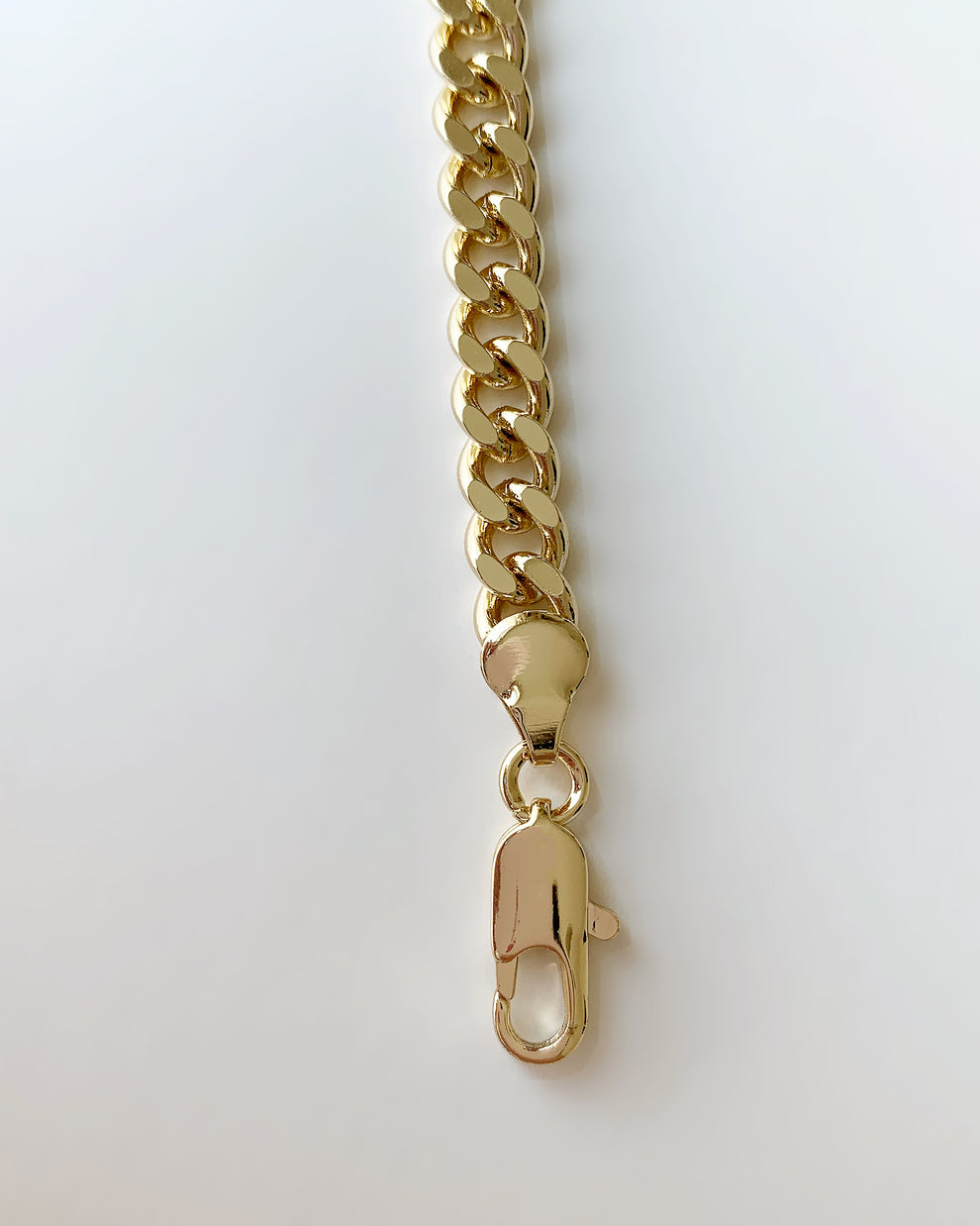 18k GOLD MIAMI CUBAN CHAIN BRACELET - Image 3