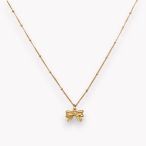 MINI BOW TIE NECKLACE