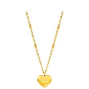 HEART PENDANT NECKLACE