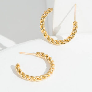 CHASINA HOOP EARRINGS