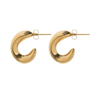 Thick Hoop Earrings