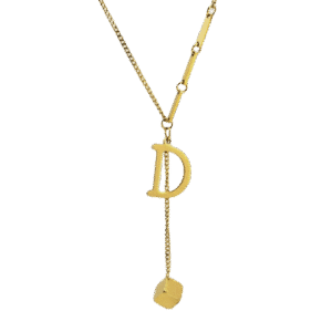 INITIAL D LETTER NECKLACE