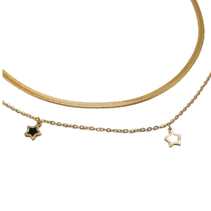 LAYER SHELL STAR NECKLACE